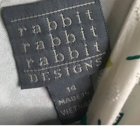 Rabbit Designs Spring Floral Dress Size 14 - Picture 5 of 11